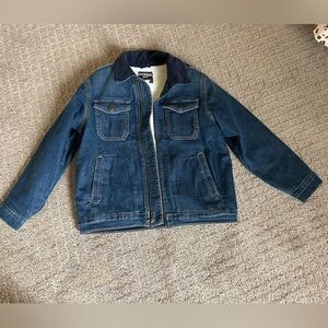 Kids OshKosh B gosh Jean sherpa jacket 8